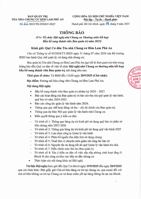 HỘI NGHỊ THƯỜNG NIÊN 2025