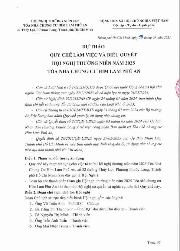 HỘI NGHỊ THƯỜNG NIÊN 2025